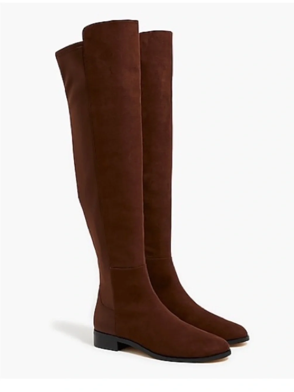 NWOT J Crew Factory Tall Riding Boots Chocolate Brown